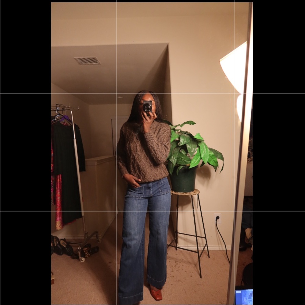 Vintage Glen Carron brown sweater.